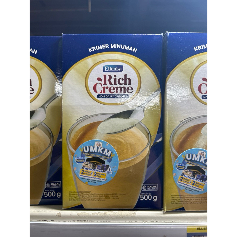 

Ellenka rich creme creamer 500gram