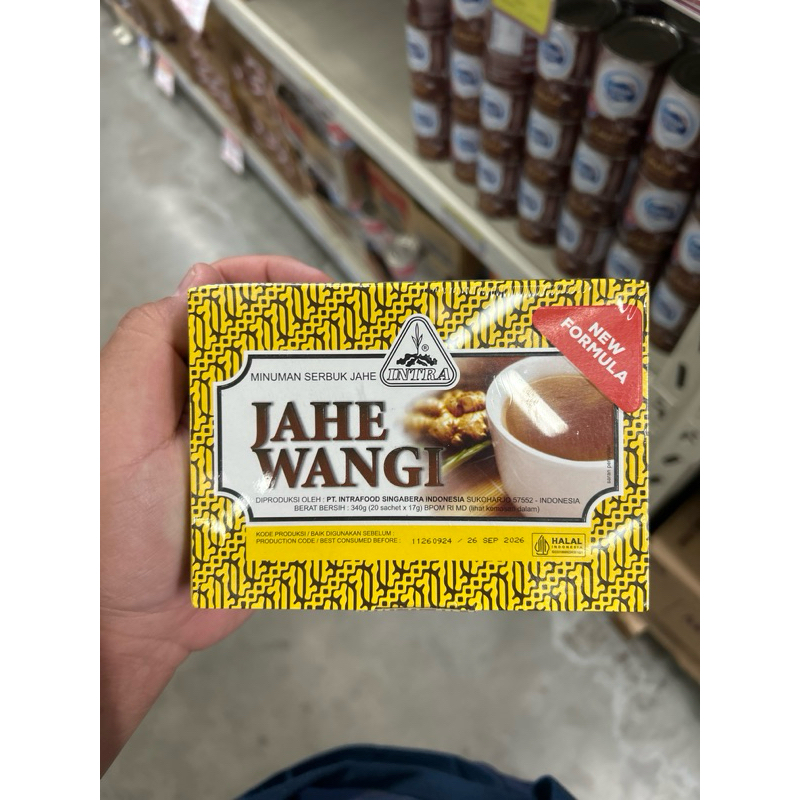 

JAHE WANGI INTRA box isi 20 x 17gram