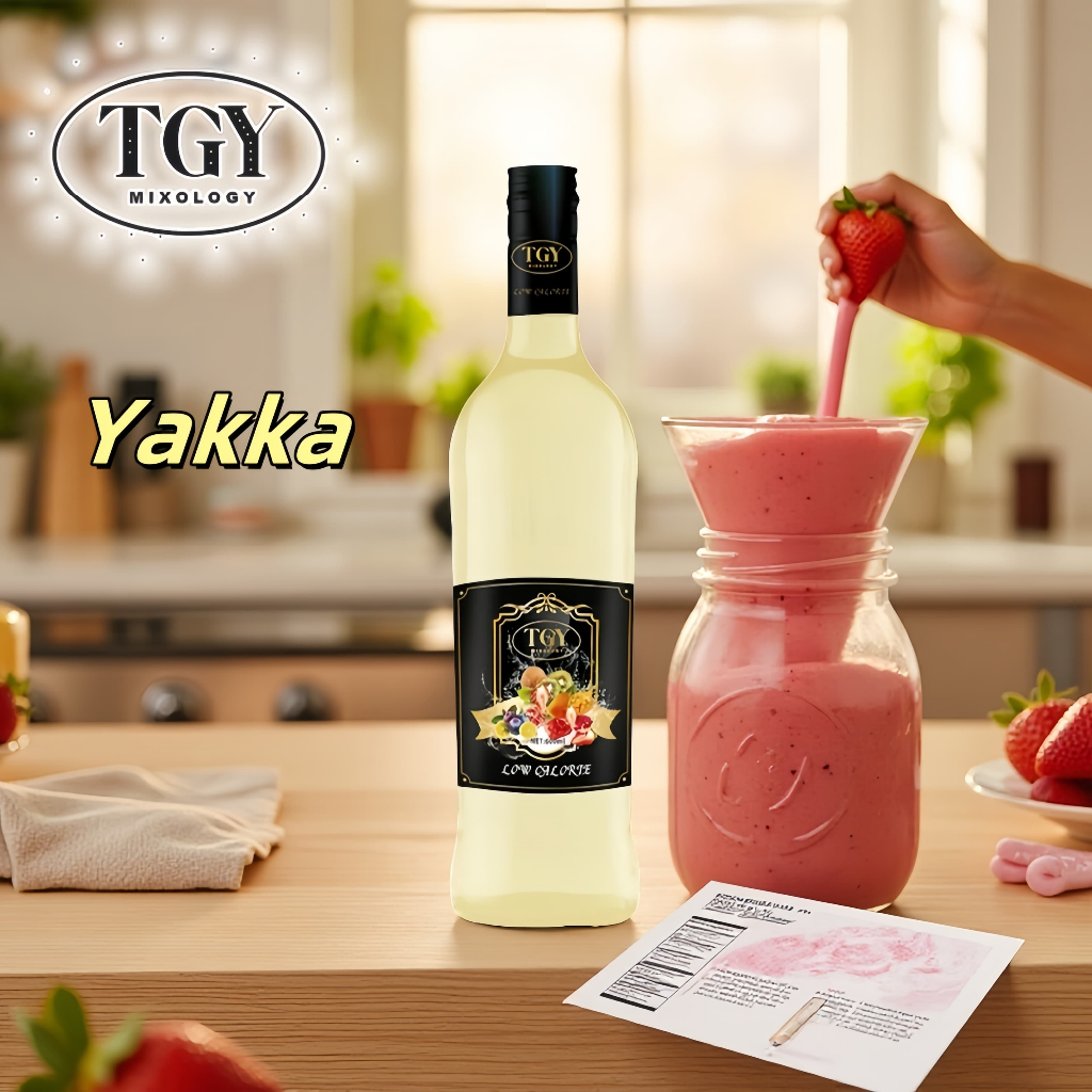

TGY MIXOLOGY Sirup Cair Konsentrat Minuman Yoghurt - HALAL - 750 mL - Yakult Yogurt Syrup