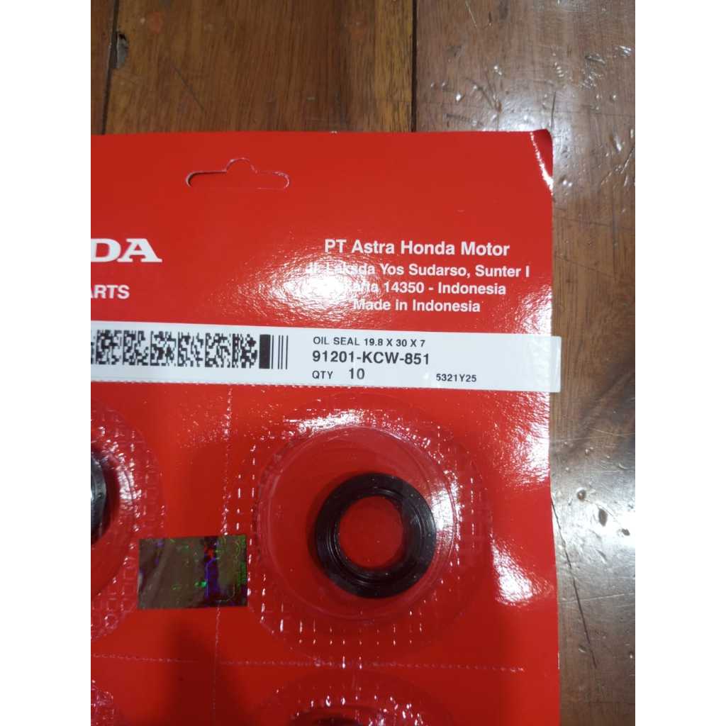 SEAL MAGNIT VARIO 110 CARBU 91201-KCW-851