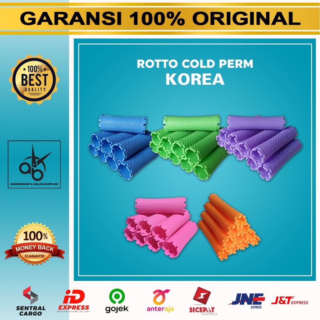 Rotto Cold Perm Korea/Rotto Roll Keriting Rambut/Rotto Cold Bertekstur Salon Barbershop