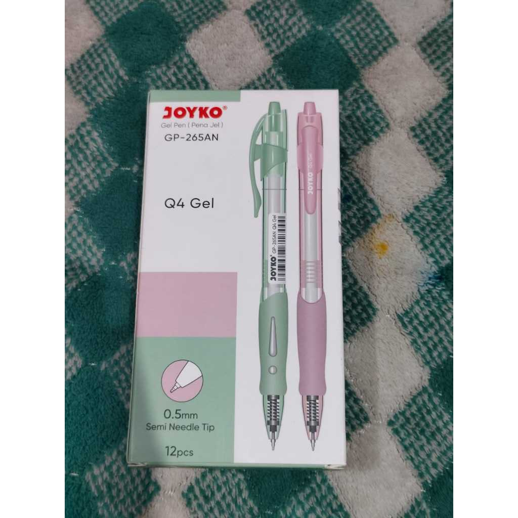 

Gel Pen Pulpen Pena Joyko GP-265AN Q4 Gel 0.5 mm Pulpen Sekolah Pulpen Kantor