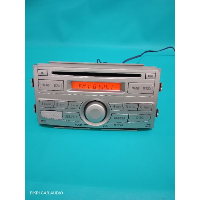 Headunit Doubledin Original Agya Ayla 2014 Cd Mp3 Usb Audio Mobil