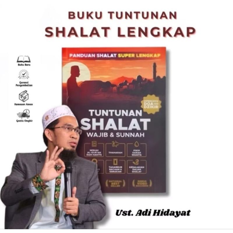 Buku rekomendasi Ust. Adi Hidayat, Ust. Abdul Somad, Buya Yahya