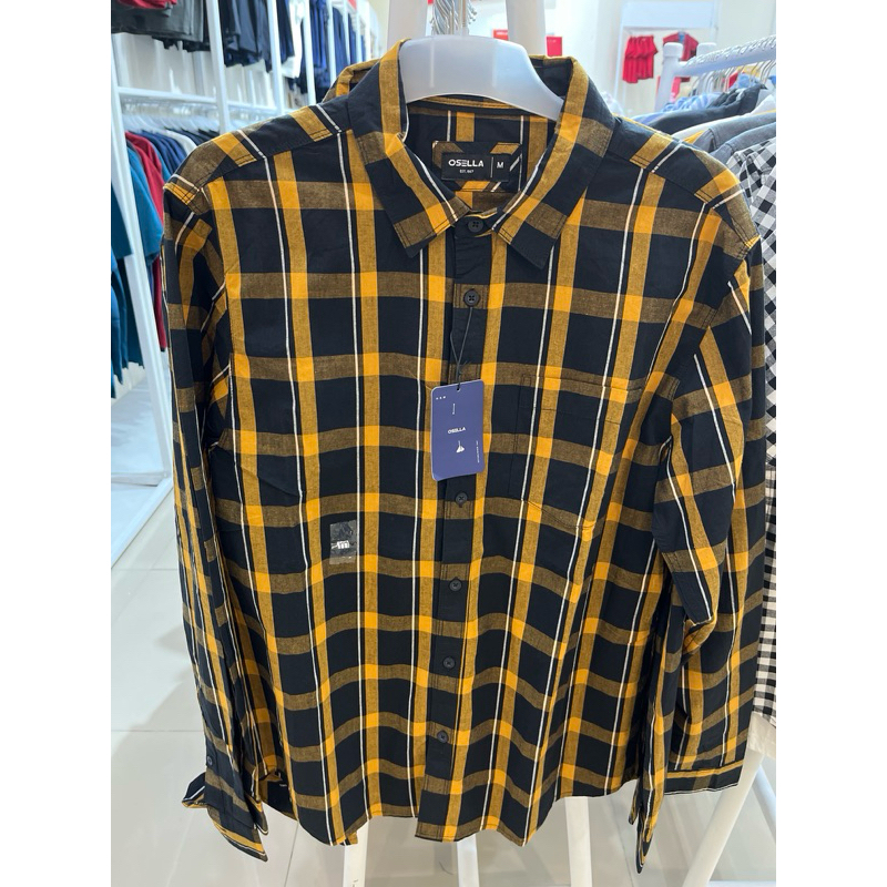 KEMEJA PRIA OSELLA ORIGINAL 100%