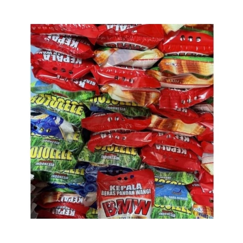 

Beras BMW super, kemasan 5 liter/3,5 kg