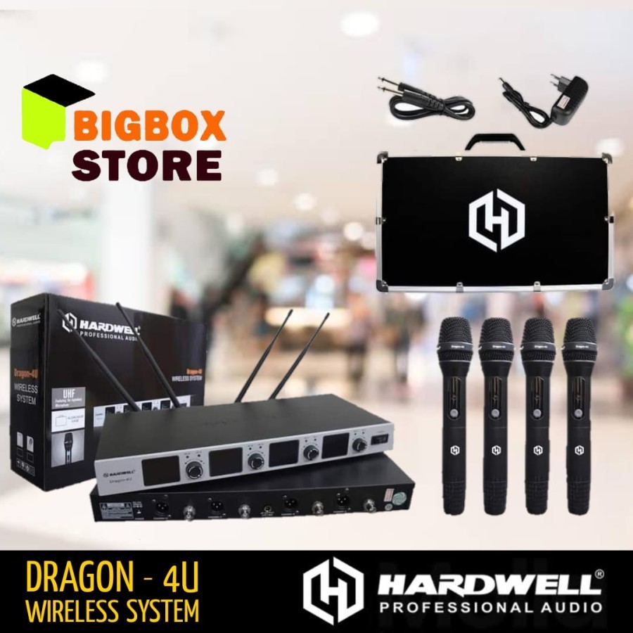 Hardwell Professional Audio Dragon - 4U Wireless System