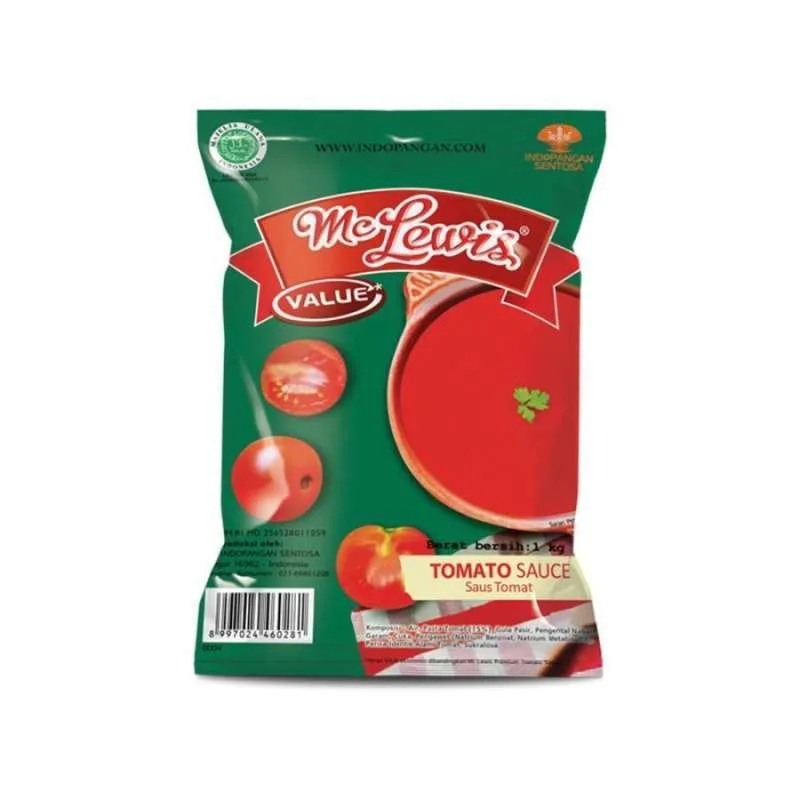 

Saus Tomat Mclewis 500gr Bantal