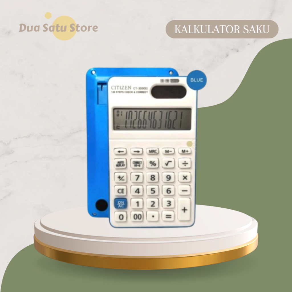 

Kalkulator Saku Citizen CT - 3000 Mini