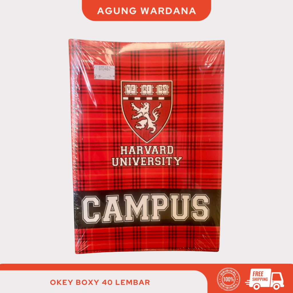 

BUKU TULIS BOXY OKEY ISI 40 LEMBAR 1 PACK 10 BUKU