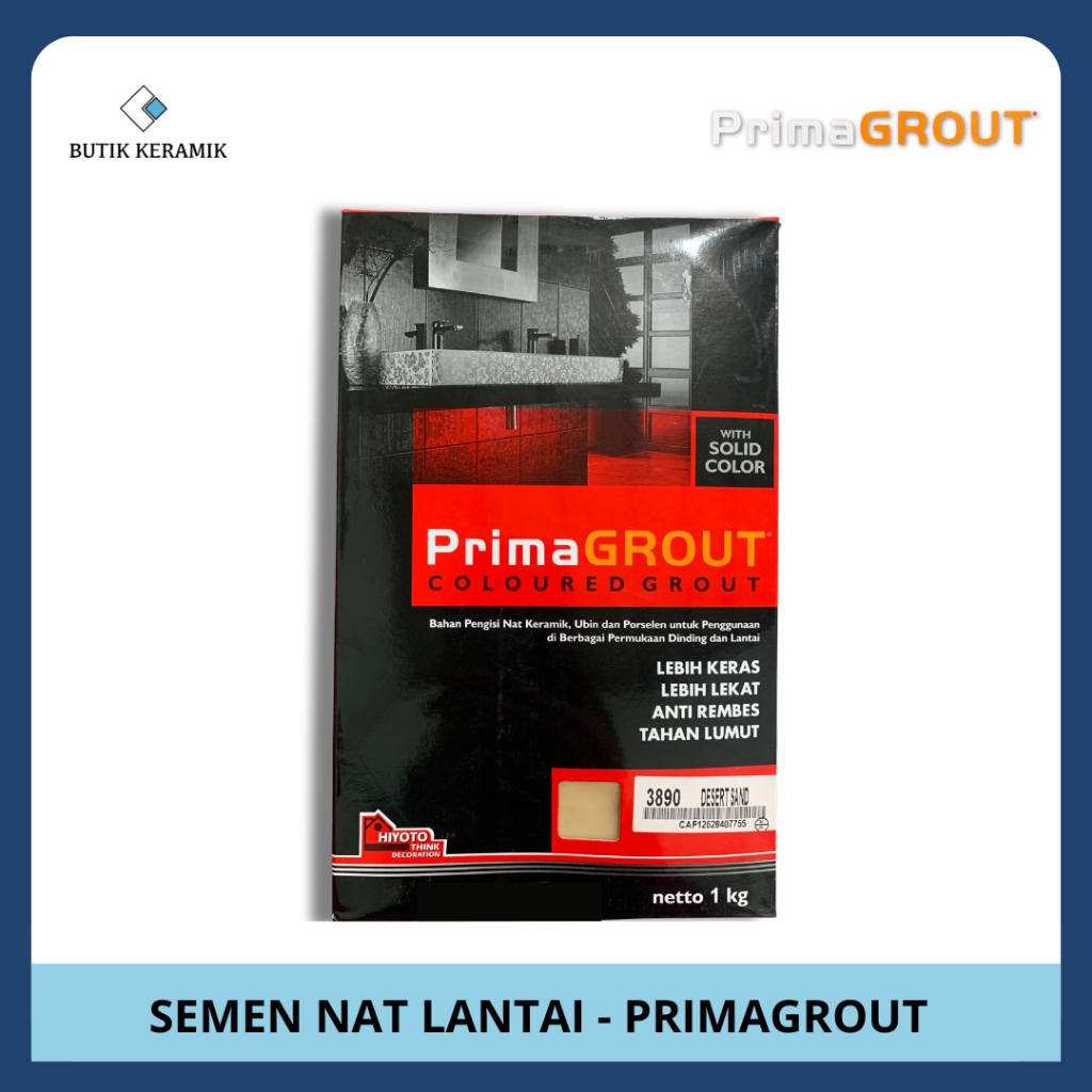 Semen Nat Lantai | Primagrout | Bahan Pengisi Celah Keramik Nat Keramik, Ubin dan Porselen |