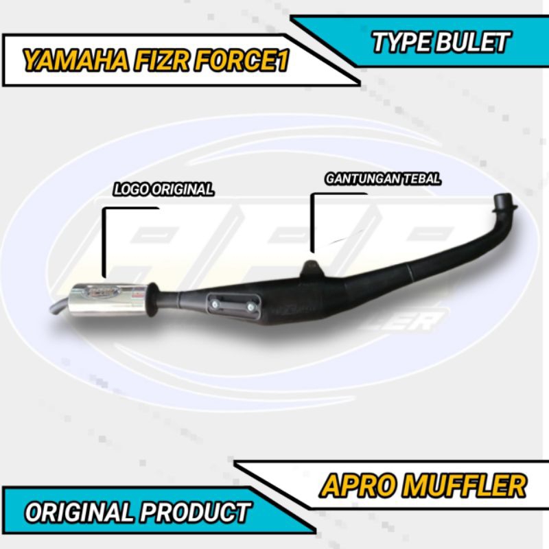 spaerpat motor fiz R.knalpot suara kemerincing.KNALPOT  FIZ.R. FORCE 1  ZIGMA ORIGINAL APRO RACING .