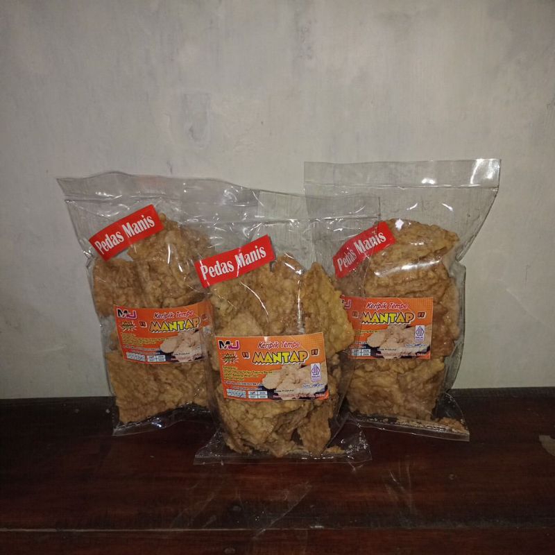 

Keripik tempe(MJ) Pedas Maniss