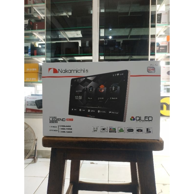 Head unit Nakamichi Legend MK IV NFC Ram 4/64GB - Head unit Nakamichi Legend MK IV 9 inch & 10 inch 