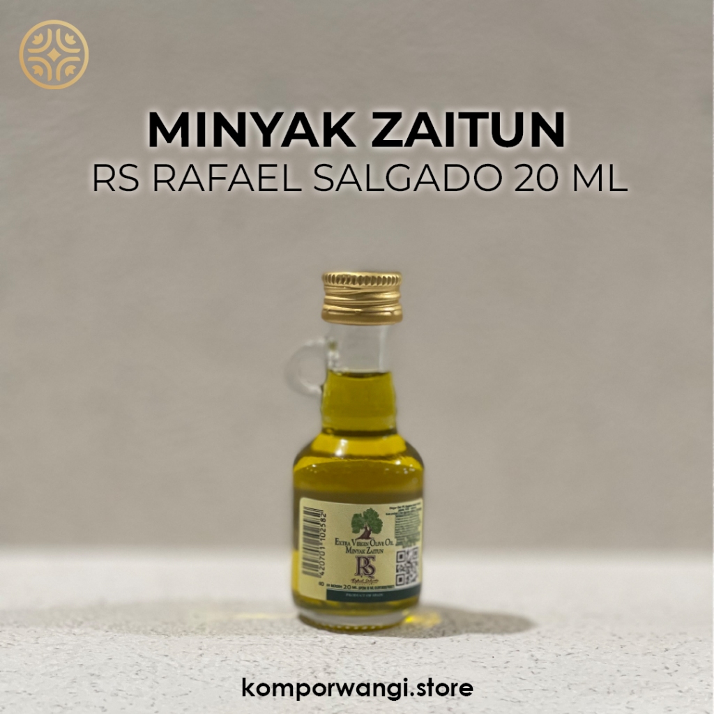 

Minyak Zaitun Extra Virgin Olive Oil - RS Rafael Salgado 20 ml, 40 ml, 90 ml, 250 ml
