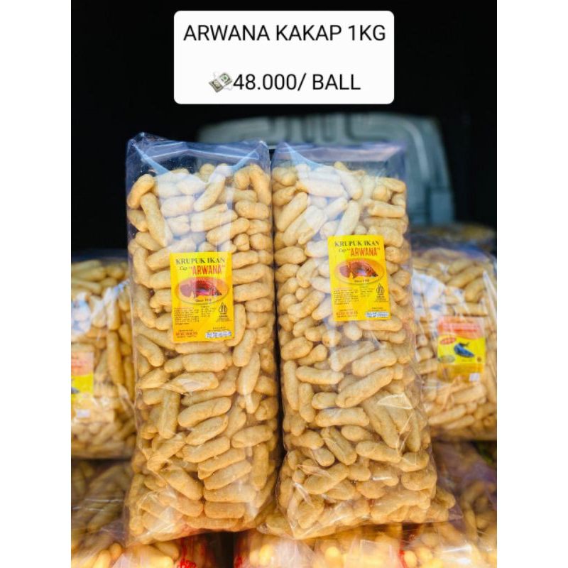 

ARWANA KAKAP 1KG 48.000/ BALL