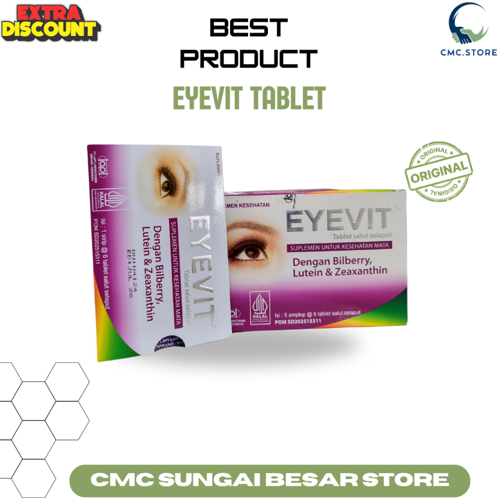 Eyevit Tablet Salut Selaput Lutein & Zeaxanthin
