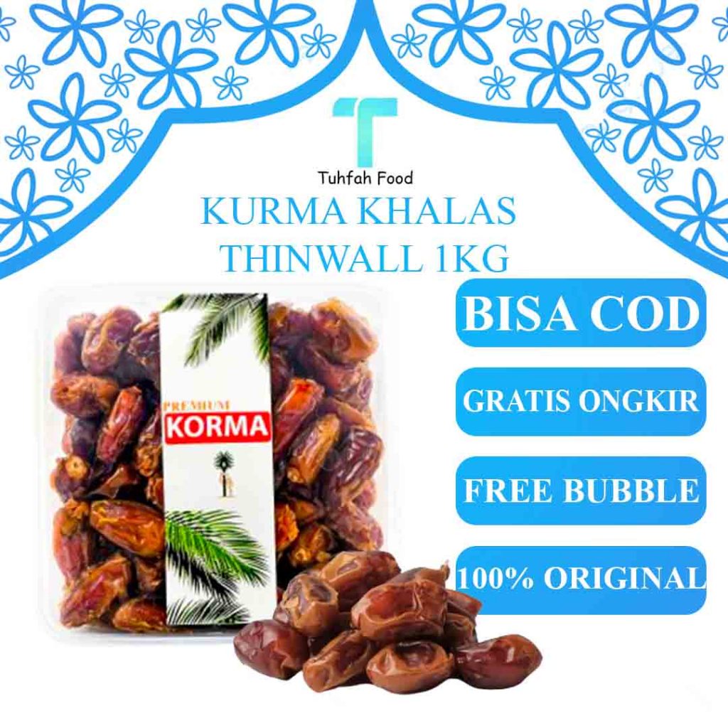 

Kurma Khalas 1kg Thinwall