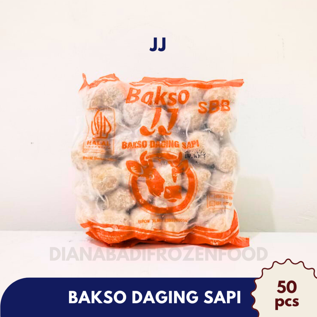 

JJ Bakso Daging Sapi SBB 500gr Isi 50 Murah