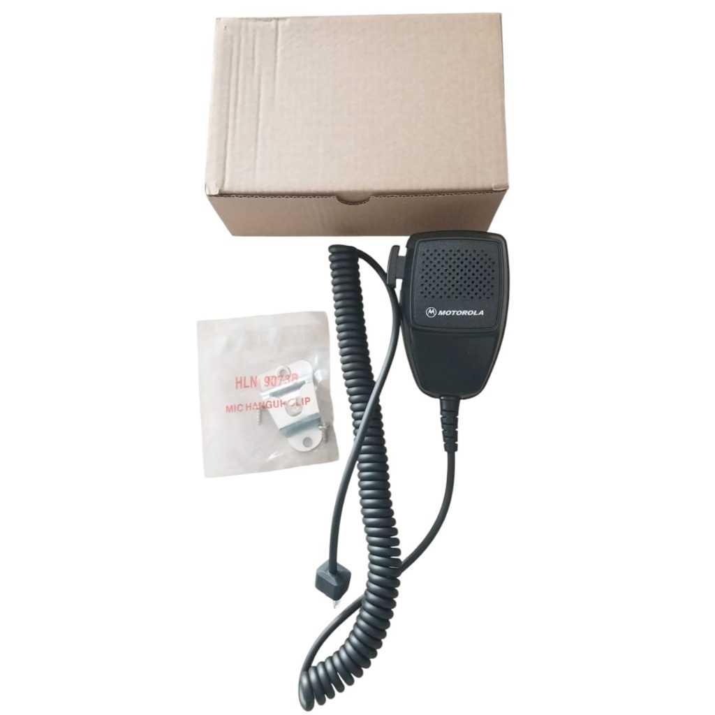 EKSTRA MIC / PTT RADIO HT RIG MOBIL MOTOROLA