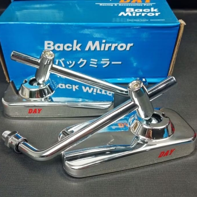 Spion Day Chrome Sepion Daytona Kotak Mini Spion CB GL MP FAZZIO