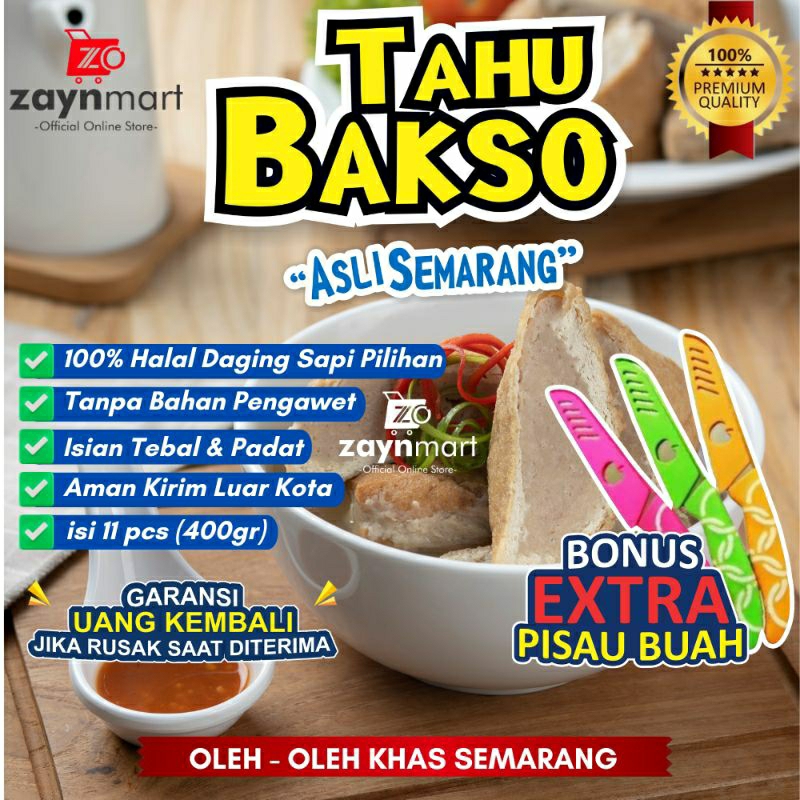 

TAHU BAKSO SAPI Tahu Bakso Semarang Oleh-oleh Ungaran Semarang Tahu Bakso Tahu Baxo vacuum isi 11