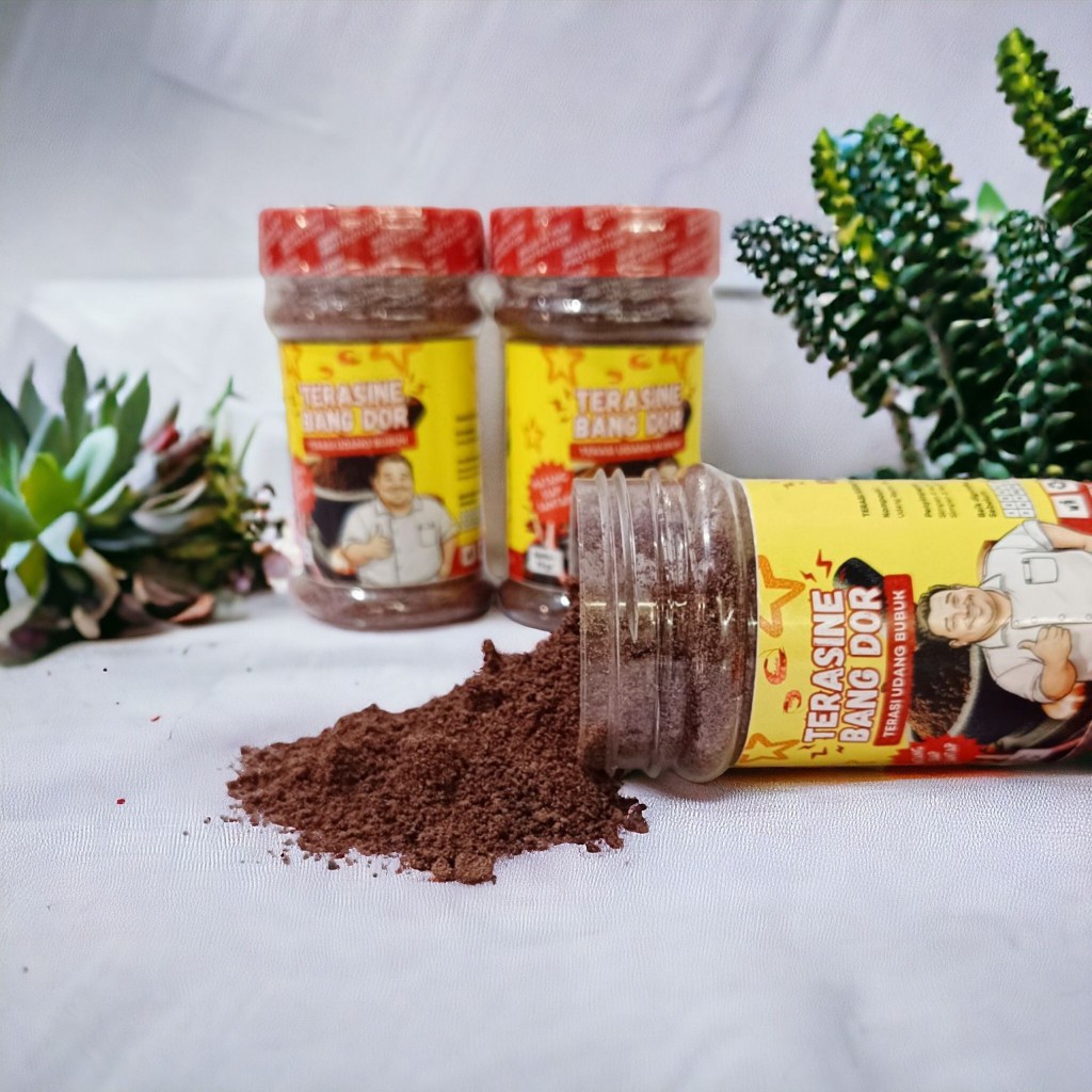 

[Toko FS] Terasi Udang Bubuk Siap Pakai TERASINE BANG DOR | Khas Pasuruan | Matang | Udang Rebon