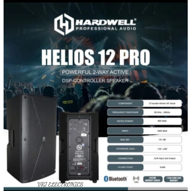 Speaker Aktif 12 Inch Hardwell Helios 12 Pro
