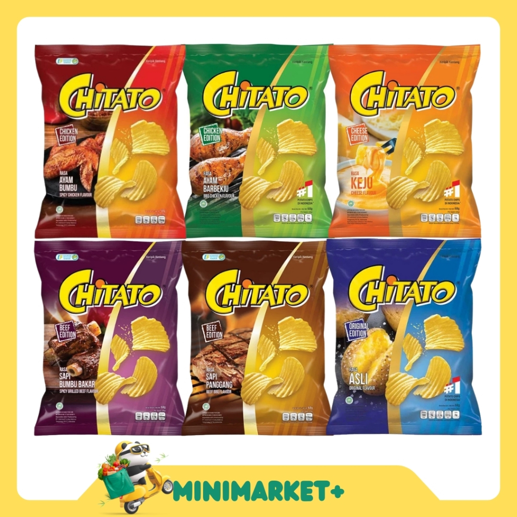 

CHITATO SNACK 68 GRAM ANEKA VARIAN RASA