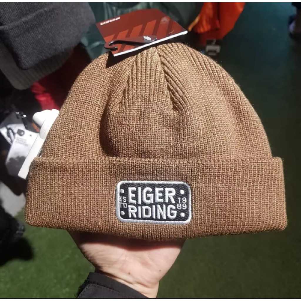 EIGER Gallivant Beanie Topi Kupluk Pria Wanita Hiking Camping Daily Outdoor