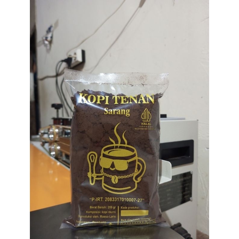 

KOPI TENAN KOPI MURNI KOPI LELET SARANG REMBANG 200 GRAM
