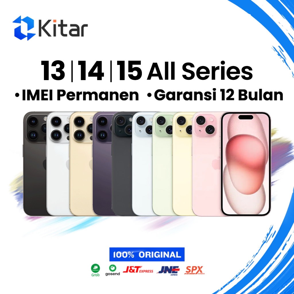 [Pre-Order]iPhone 13 | 14 | 15 All Series ex iBox Beacukai IMEI Permanen 100% Second Original Resmi 