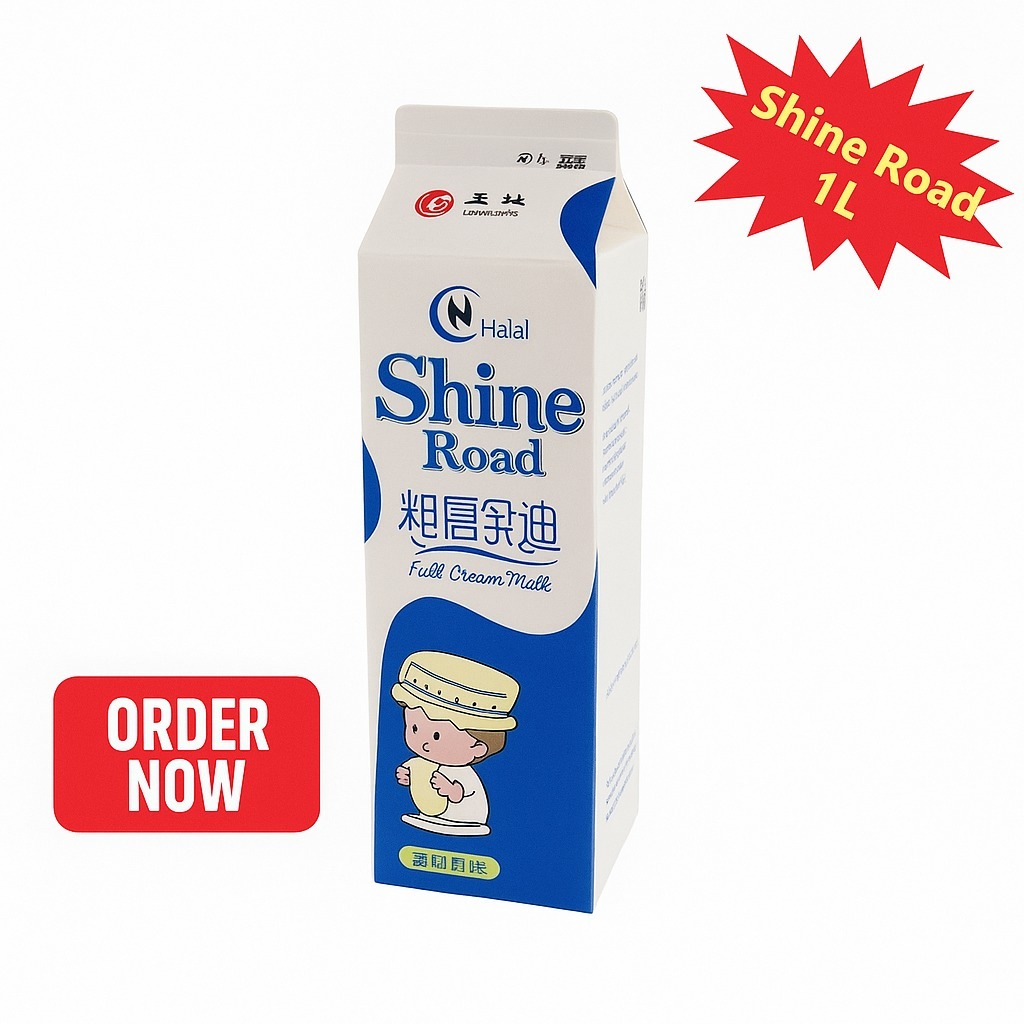 

SHINE ROAD NON DAIRY WHIPPING CREAM 1 LTR