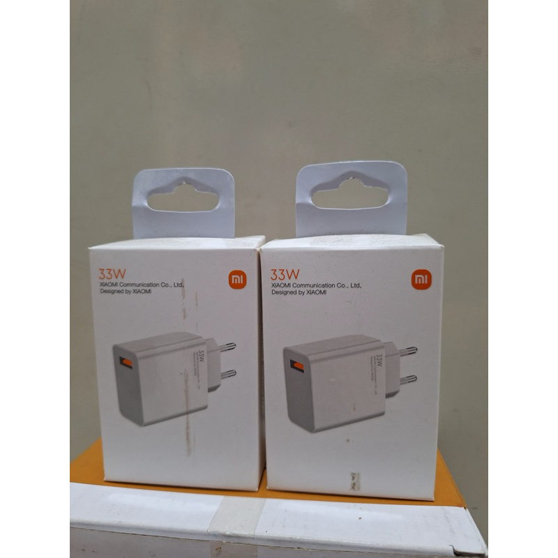 Batok Kepala Casan Adaptor Travel Xiaomi 33W TURBO fast charging