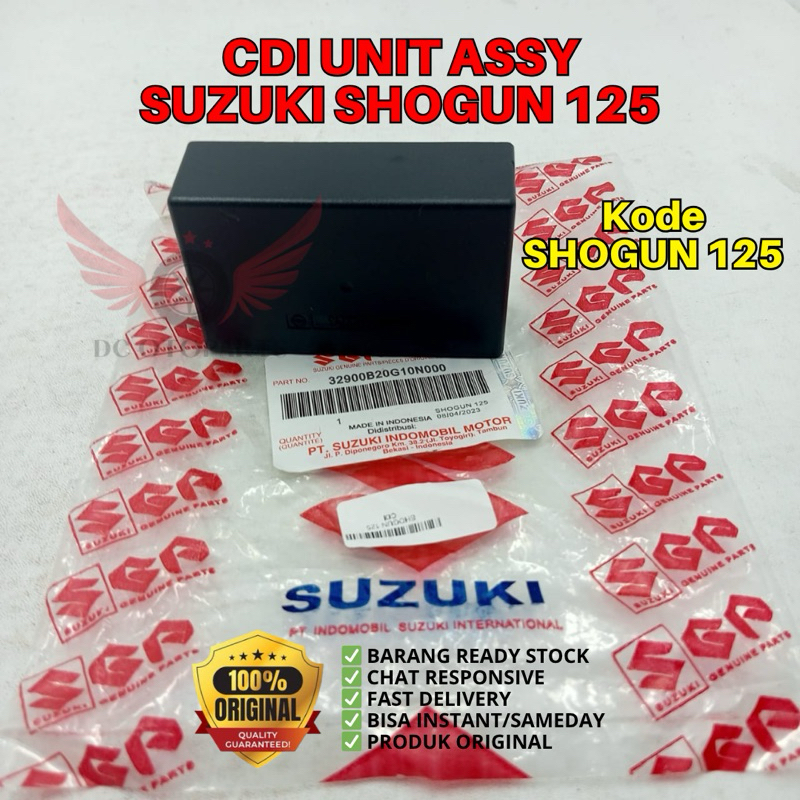 SHOGUN 125 CDI UNIT ASSY SHOGUN 125 ORIGINAL SUZUKI, CDI ORIGINAL SHOGUN, CDI SHOGUN 125, CDI SHOGUN