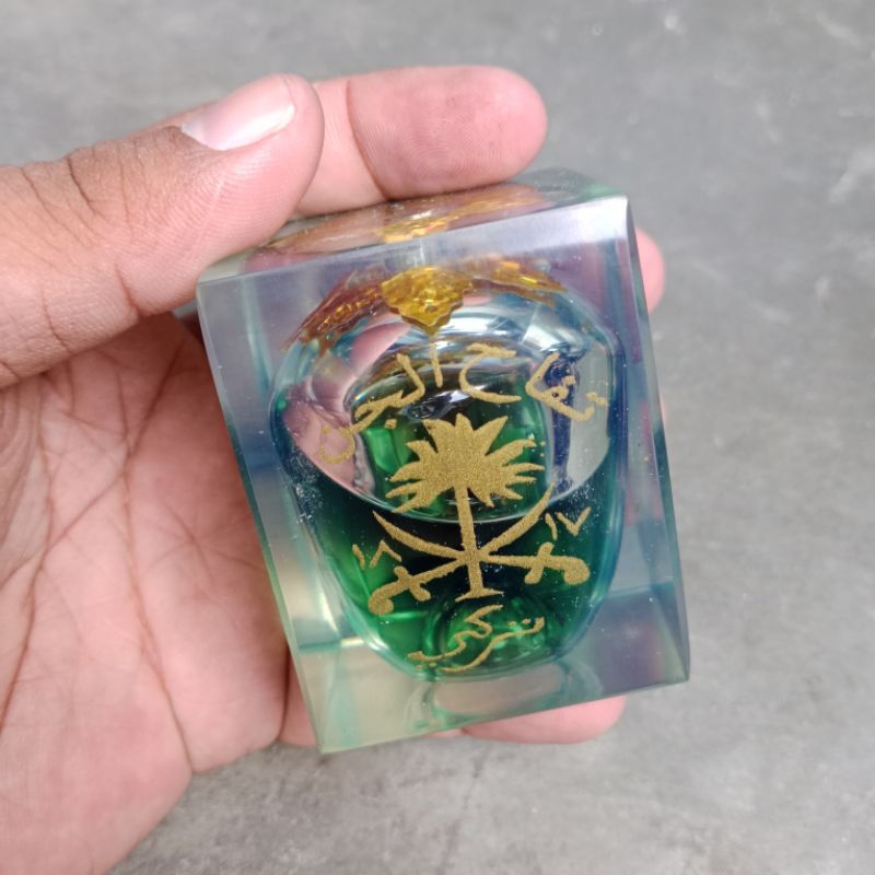 Minyak Apel-Jin  Warna HIJAU  Kemasan Pres Fiber Asli