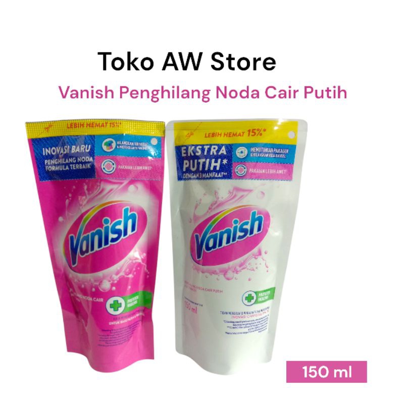 Vanish Cair 150 ml Refill / Vanish Pemutih Pakaian