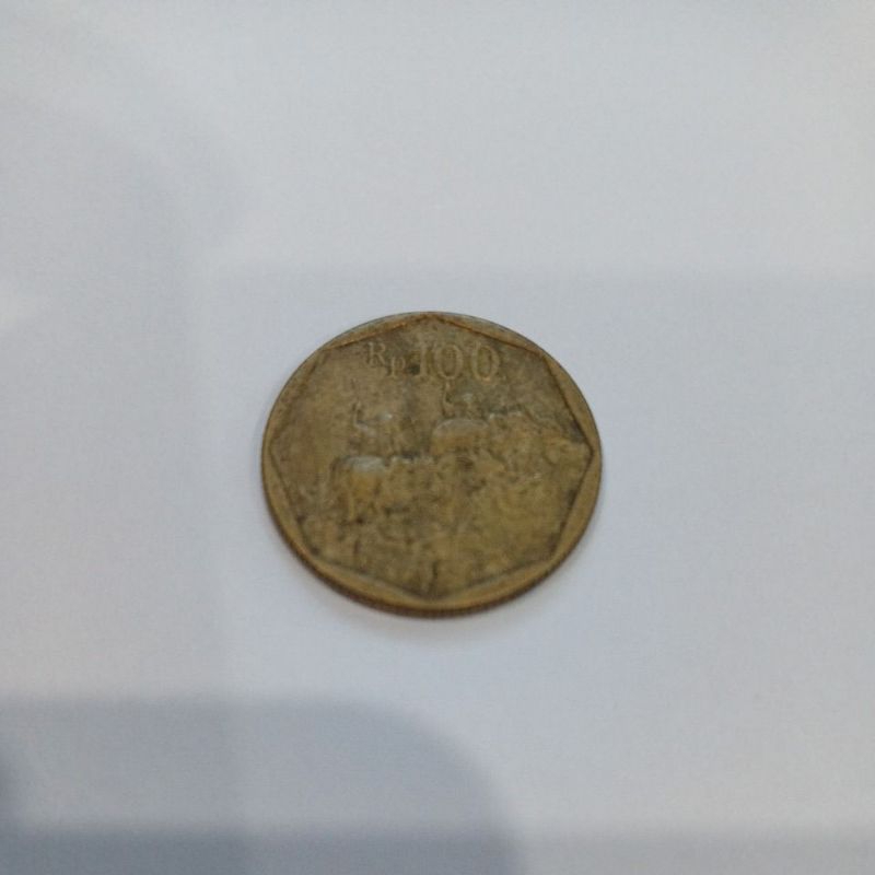 Koin 100 Karapan Sapi Tahun 1996