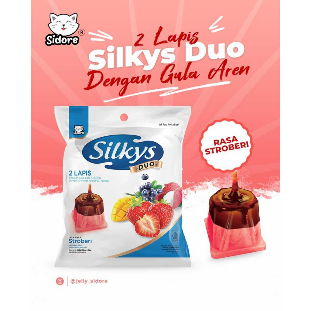

SILKYS DUO PUDING JELLY ( ISI 10 PCS)