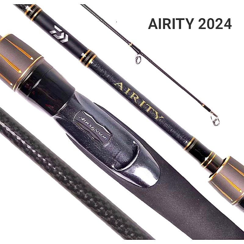 Joran DAIWA AIRITY 24 602MS - 602MHS | Fuji SIC | Garansi Resmi | Galatama Series | Best Seller | Uj