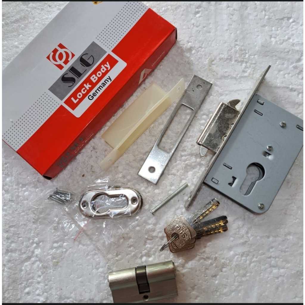 Body Kunci Pintu Sliding / Pintu Geser Merk Soligen