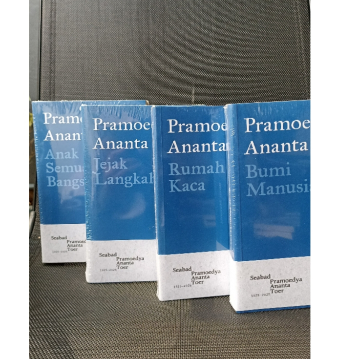 Terbatas Paket Seri Tetralogi Buru Edisi Seabad Pram - Pramoedya Anata Toer