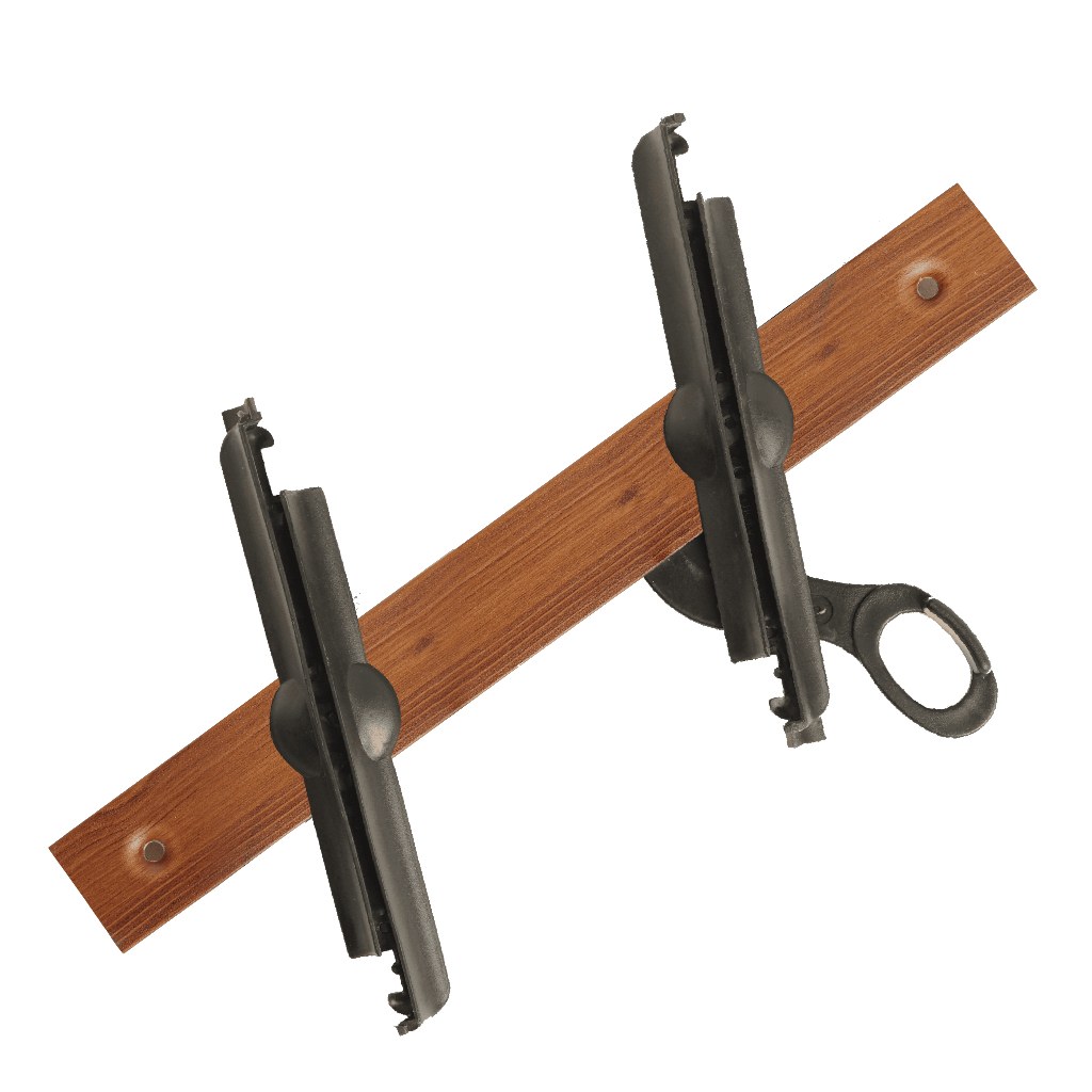 Nako Dicky Premium - 6 inch - 6 daun - Powder Coating Urat Kayu