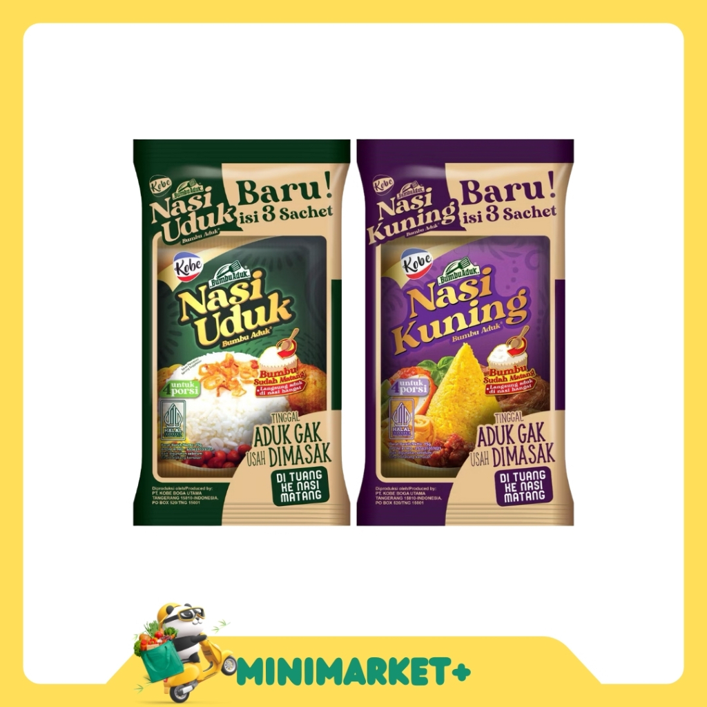 

KOBE BUMBU ADUK NASI UDUK DAN NASI KUNING 3X15 GRAM