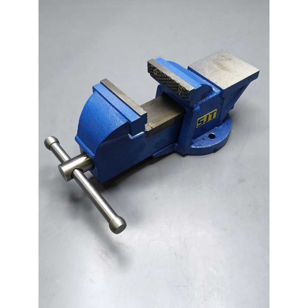 Ragum Bais Meja SJT 3" Bench Vise - Bais Catok Besi 3Inch