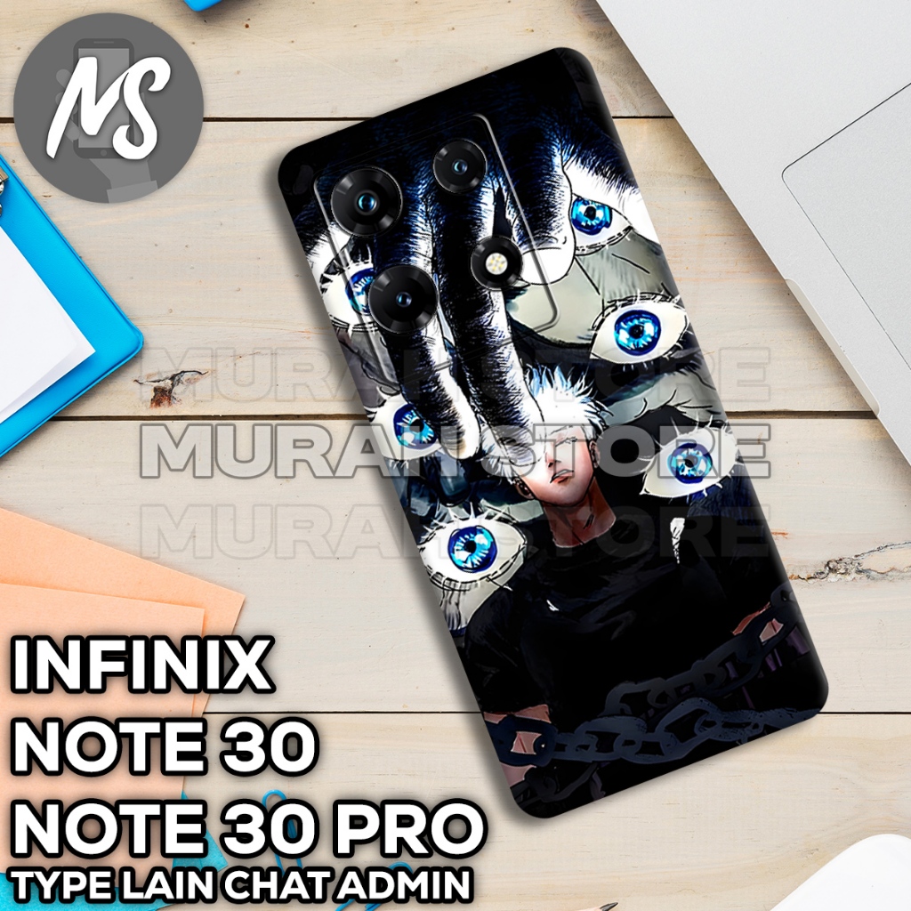 Softcase karet INFINIX NOTE 30 PRO /MS8/motif Anime/case INFINIX NOTE 30 PRO/casing INFINIX NOTE 30 