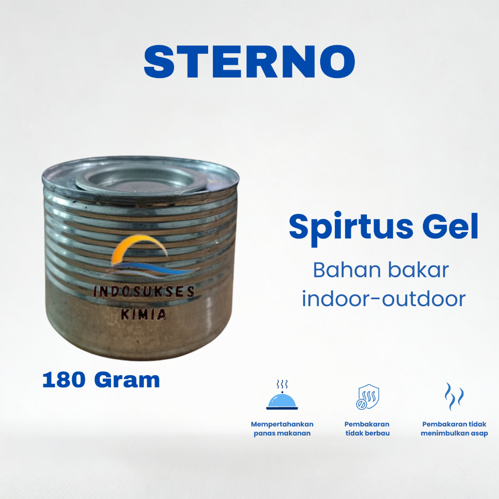 

Pemanas Makanan Gel Biru/ Jelly Penghangat makanan indoor dan outdoor 180 gr/ Food Heater
