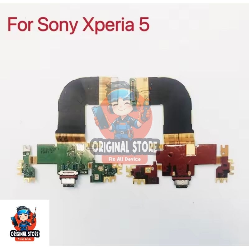 Flexible cas sony xperia 5 board charger