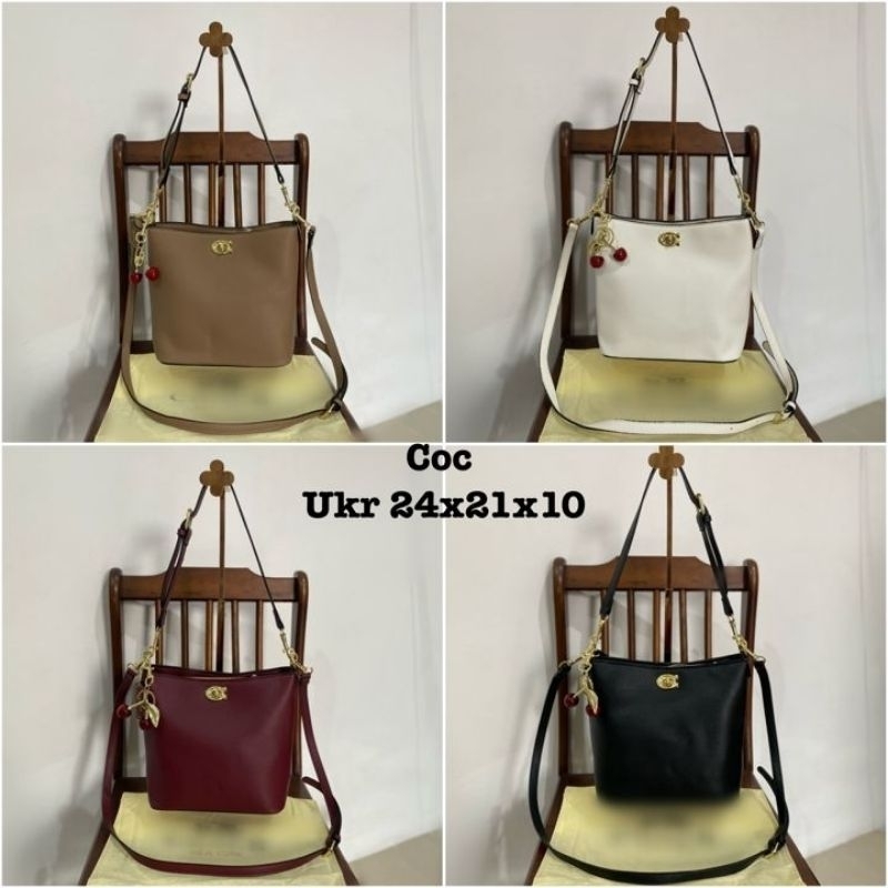 Tas coa Bucket import / Tas wanita coa Bucket