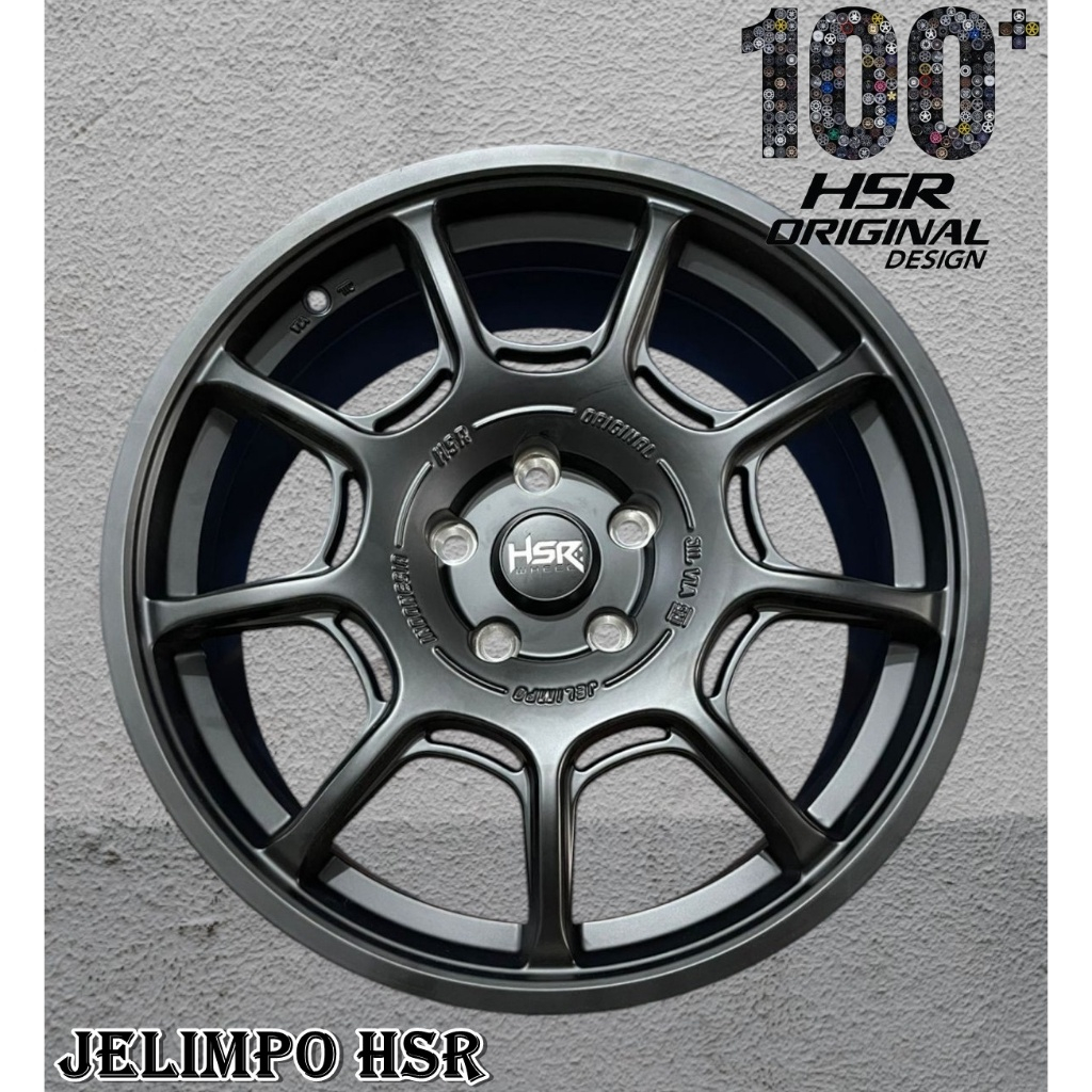 Velg Modifikasi Ring 18 Velg Hsr Wheel Jelimpo Lebar 8 Offset 45 Xpander Terios Hrv Innova Masuk